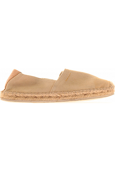 GANT Béžové Semišové Espadrilky Volnočasové Letní Nazouvací Vel. 38