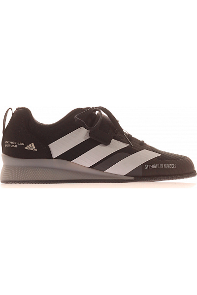 ADIDAS Pánské černé Tenisky Na Cvičení S Logem Velikost 39 1/3