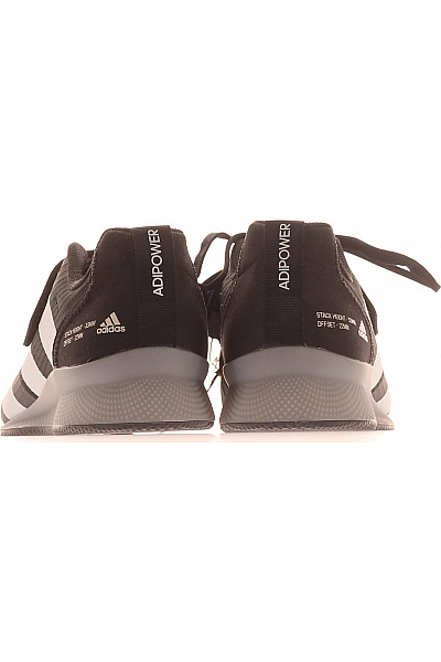 ADIDAS Pánské černé tenisky na cvičení s logem Velikost 39 1/3 | ADIDAS | obrázek 4