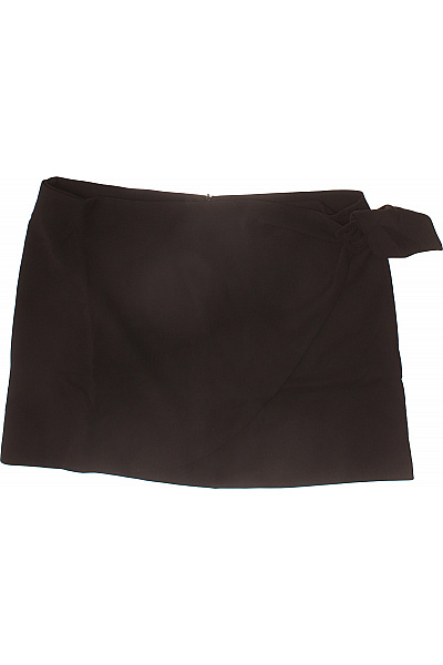 Černá zavinovací mini sukně s mašlí Velikost 3XL | Unimoda | obrázek 2