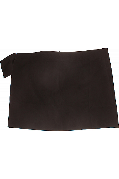 Černá zavinovací mini sukně s mašlí Velikost 3XL | Unimoda | obrázek 3