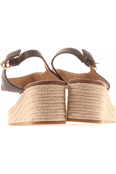 MICHAEL KORS Dámské hnědé kožené espadrilky na klínku s páskem Velikost 8 | MICHAEL KORS | obrázek 4