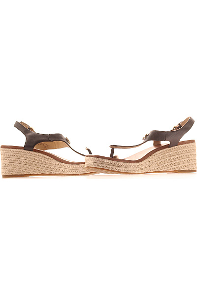 MICHAEL KORS Dámské hnědé kožené espadrilky na klínku s páskem Velikost 8 | MICHAEL KORS | obrázek 5