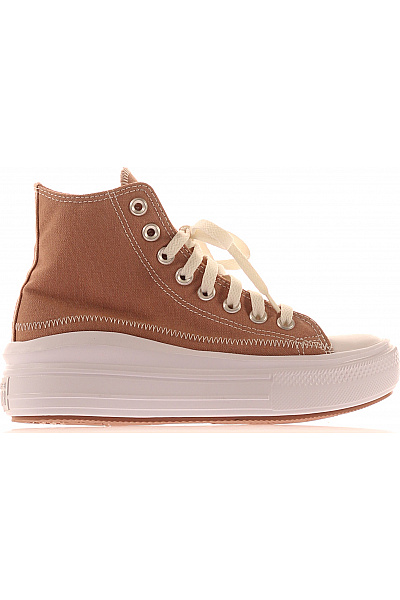 CONVERSE Dámské Kotníkové Tenisky Plátěné šněrovací Na Platformě Velikost 37