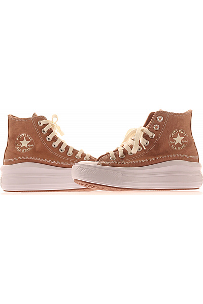 CONVERSE dámské kotníkové tenisky plátěné šněrovací na platformě Velikost 37 | CONVERSE | obrázek 5