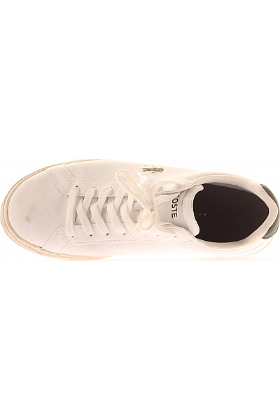 LACOSTE Pánské bílé tenisky volnočasové šněrovací Vel. 43 | LACOSTE | obrázek 2