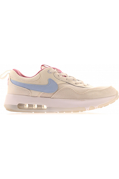 Nike Dětské Tenisky Nike Air S Modrým Logem A Růžovými Detaily Velikost 34