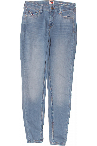 TOMMY HILFIGER Dámské Džíny Skinny Strečové Modré Velikost EU 28/30