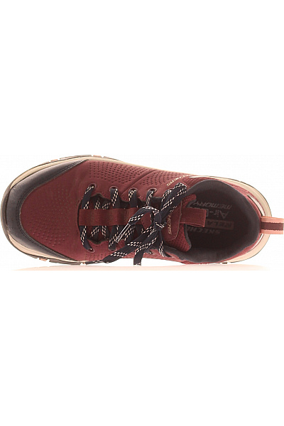 SKECHERS dámské trailové boty červené textilní šněrovací sportovní Vel. 36.5 | SKECHERS | obrázek 2