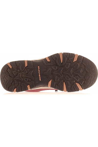 SKECHERS dámské trailové boty červené textilní šněrovací sportovní Vel. 36.5 | SKECHERS | obrázek 3