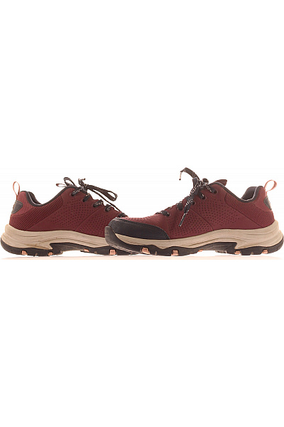 SKECHERS dámské trailové boty červené textilní šněrovací sportovní Vel. 36.5 | SKECHERS | obrázek 5