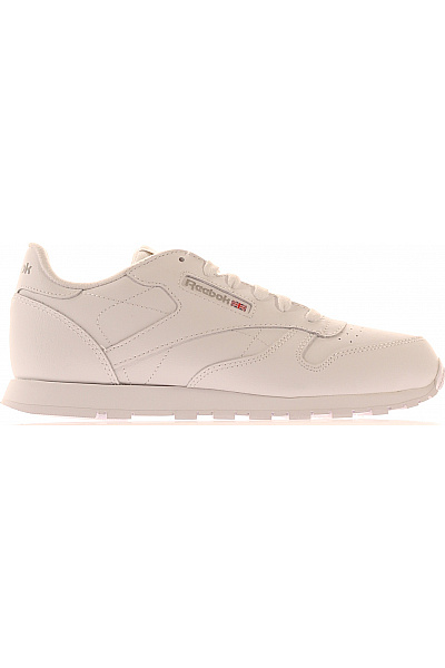 Reebok Dámské Bílé Kožené Tenisky Volnočasové Velikost 37