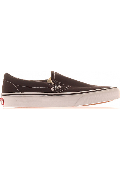Vans Dámské černé Plátěné Nazouvací Tenisky Vel. EU 37