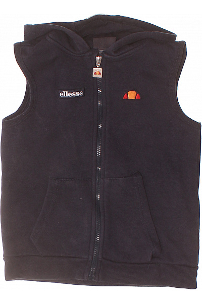 ellesse Dětská chlapecká černá vesta s kapucí Vel. 110/116 | ellesse | obrázek 2