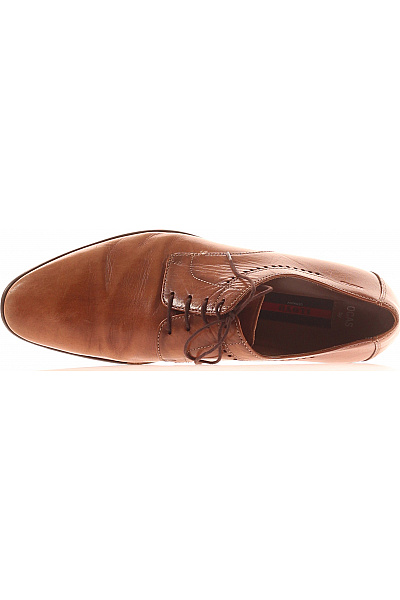 LLOYD Pánské kožené polobotky šněrovací elegantní hnědé Vel. 42 | LLOYD | obrázek 2
