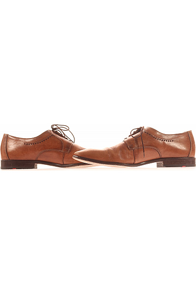LLOYD Pánské kožené polobotky šněrovací elegantní hnědé Vel. 42 | LLOYD | obrázek 5
