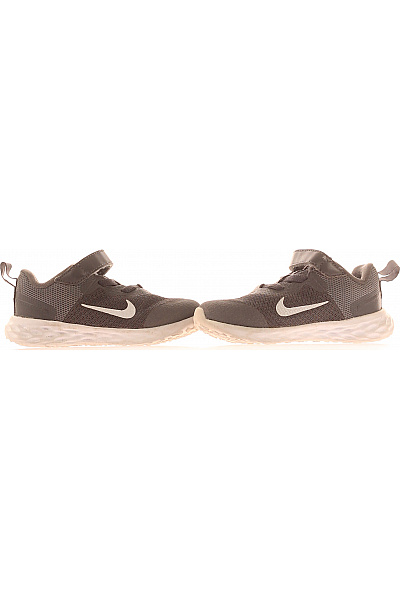 Nike Dětské tenisky šedé sportovní prodyšné na suchý zip Vel. 23.5 | Nike | obrázek 5