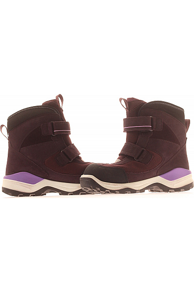 ecco Dětské zimní kotníkové boty fialové gore-tex na suchý zip Vel. 33 | ecco | obrázek 5