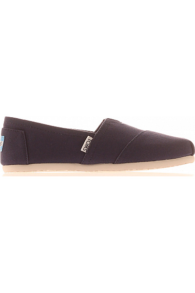 TOMS Dámské Plátěné Nazouvací Boty Bez Podpatku Vel. 36