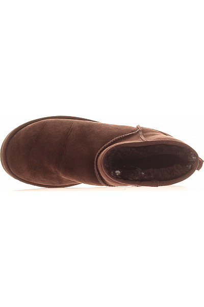 UGG hnědé kožené válenky s kožíškem zimní zateplené Vel. 41 | UGG | obrázek 2