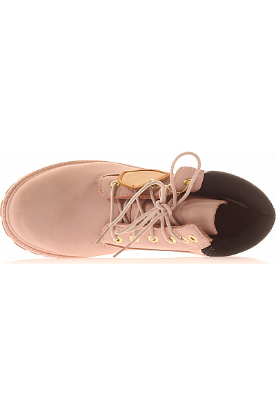 Timberland Růžové kotníkové šněrovací boty pro dívky Velikost 35 | Timberland | obrázek 2
