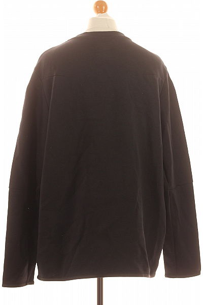 Nike pánská mikina černá s dlouhým rukávem crewneck Velikost EU XXL | Nike | obrázek 3
