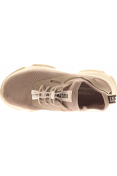 Steve Madden Dámské tenisky sportovní volnočasové textilní béžové s vysokou podrážkou Velikost 37.5 | Steve Madden | obrázek 2