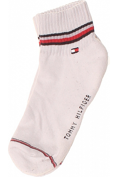 TOMMY HILFIGER Krátké Ponožky S Pruhy A Logem Velikost EU 39-42