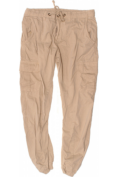 URBAN CLASSICS Pánské cargo kalhoty volnočasové béžové plátěné s kapsami Vel. XL | URBAN CLASSICS | obrázek 2