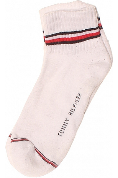 TOMMY HILFIGER Pánské Kotníkové Ponožky S Pruhy Velikost EU 39-42