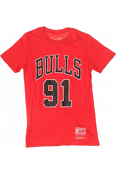 Mitchell & Ness Pánské tričko s krátkým rukávem a potiskem Bulls 91 Vel. S | Mitchell & Ness | obrázek 2