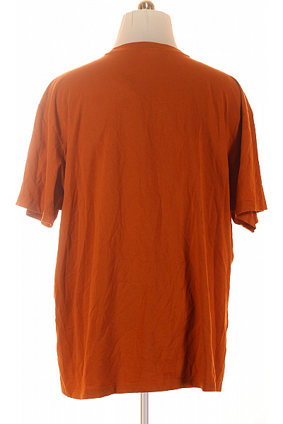 URBAN CLASSICS Pánské tričko s krátkým rukávem oranžové basic jednobarevné Vel. 4XL | URBAN CLASSICS | obrázek 3