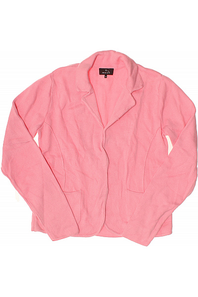 Monari Růžový Bavlněný Blejzr Na Běžné Nošení Elegantní Vel. DE 34