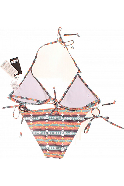 URBAN CLASSICS Dámské bikiny s geometrickým vzorem na zavazování Vel. EU M | URBAN CLASSICS | obrázek 3