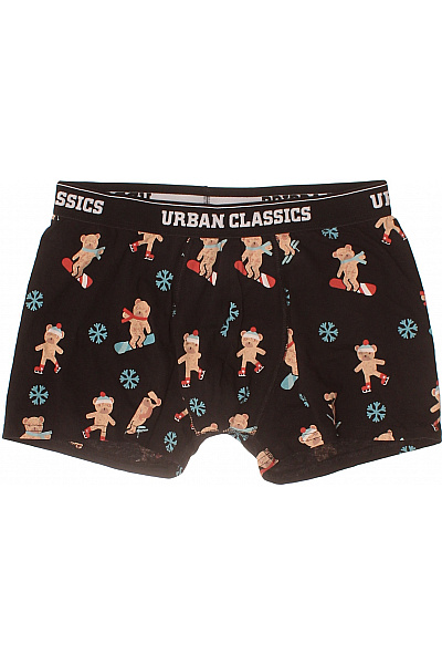 URBAN CLASSICS pánské boxerky s medvídky a sněhovými vločkami Vel. EU L | URBAN CLASSICS | obrázek 2
