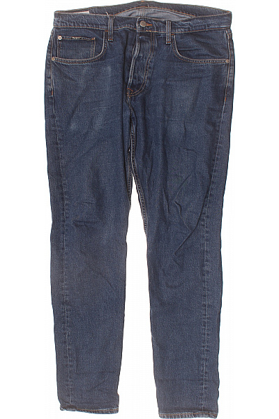 Pepe Jeans Pánské Džíny Modré Rovné S Kapsami Velikost 34