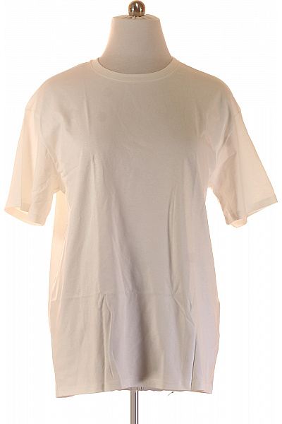 Pánské tričko s krátkým rukávem bílé basic Vel. XL | Unimoda | obrázek 2