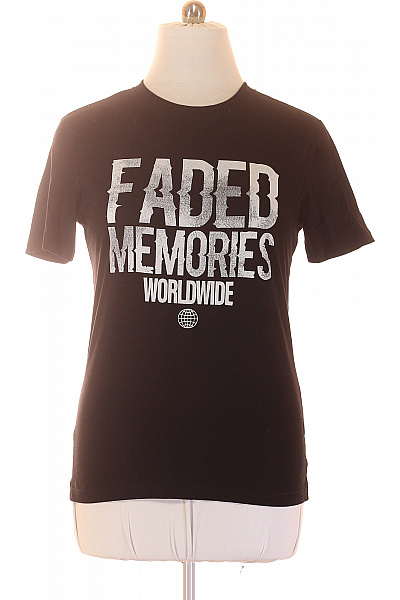 Key Largo Pánské Tričko S Krátkým Rukávem A Potiskem Faded Memories Worldwide Vel. M