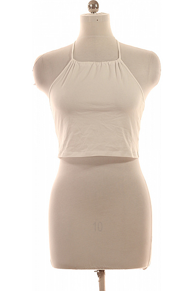 URBAN CLASSICS dámské tílko bez rukávů bílé basic crop top Velikost EU XL | URBAN CLASSICS | obrázek 2