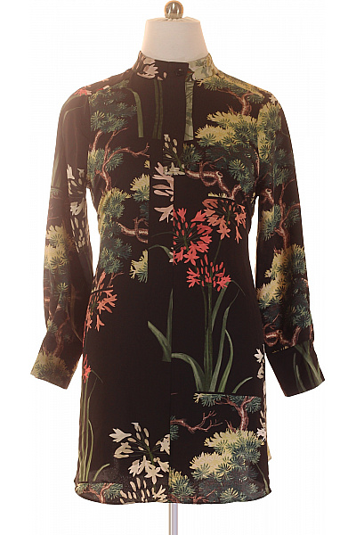 ted baker Dámské šaty s dlouhým rukávem květinové černé elegantní Vel. XXL | ted baker | obrázek 2