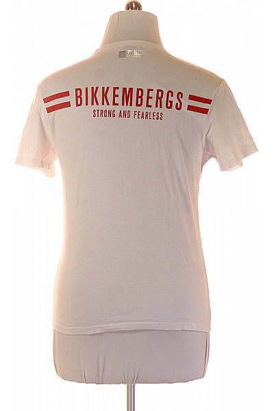 BIKKEMBERGS Pánské tričko s krátkým rukávem jednobarevné basic Vel. M | BIKKEMBERGS | obrázek 3