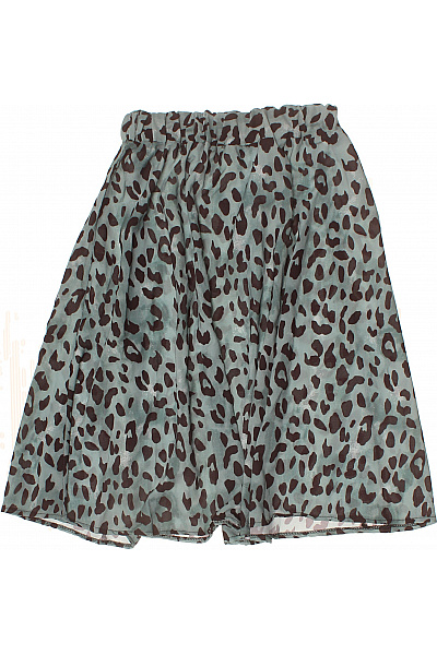 Dámská midi sukně s potiskem leopardí vzor volná s gumou v pase Vel. EU M | Unimoda | obrázek 2