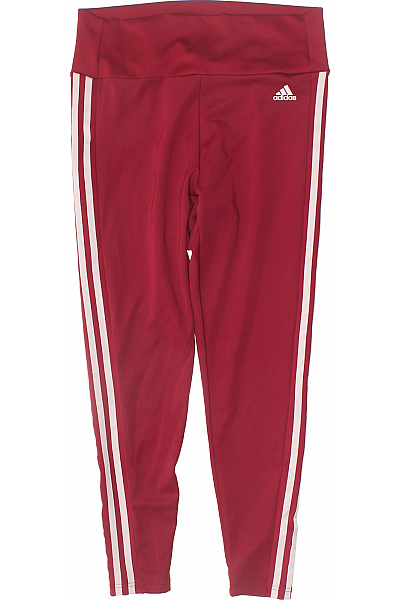 ADIDAS Dámské Sportovní Legíny S Pruhy Na Cvičení Velikost EU L