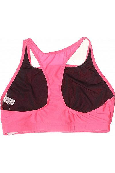 ADIDAS růžový sportovní crop top s logem na cvičení Velikost EU 42 | ADIDAS | obrázek 3