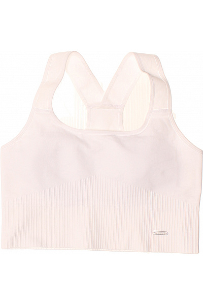 aimn Dámská bezešvá sportovní podprsenka crop top hladká | aimn | obrázek 2