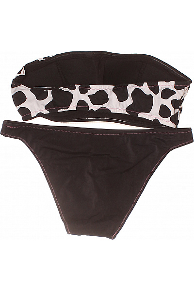 ocean blue Dvoudílné plavky černobílé bikiny bez ramínek Velikost EU L | ocean blue | obrázek 3
