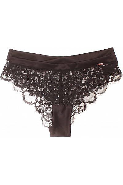 Hunkemoller Dámské Krajkové Kalhotky černé Vel. EU XS
