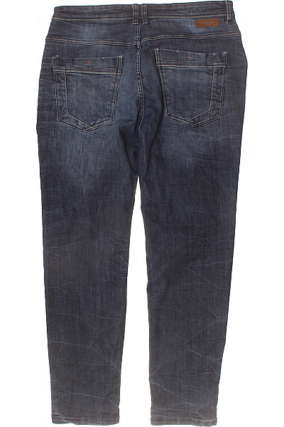 Sublevel Pánské džíny modré slim fit seprané s kapsami Velikost 38/32 | Sublevel | obrázek 2