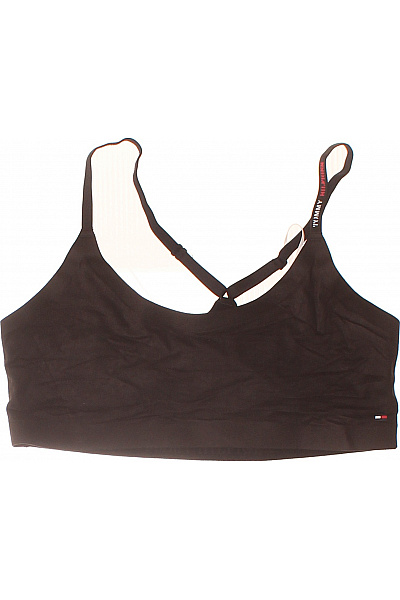 TOMMY HILFIGER Dámský sportovní crop top hladký na cvičení Velikost M | TOMMY HILFIGER | obrázek 2