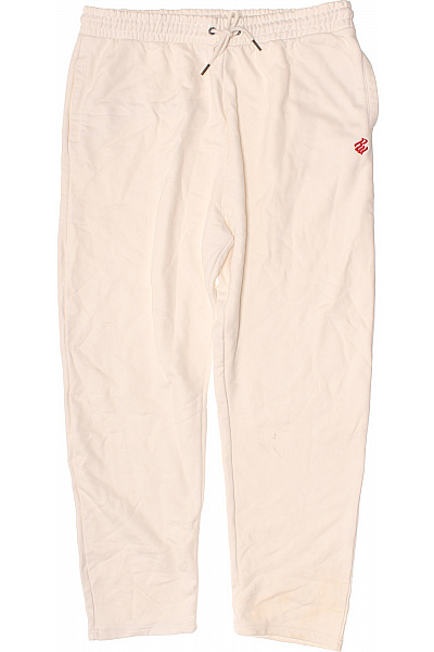 ROCAWEAR Dámské Tepláky Volnočasové Bavlněné Pohodlné Béžové Velikost EU 4XL